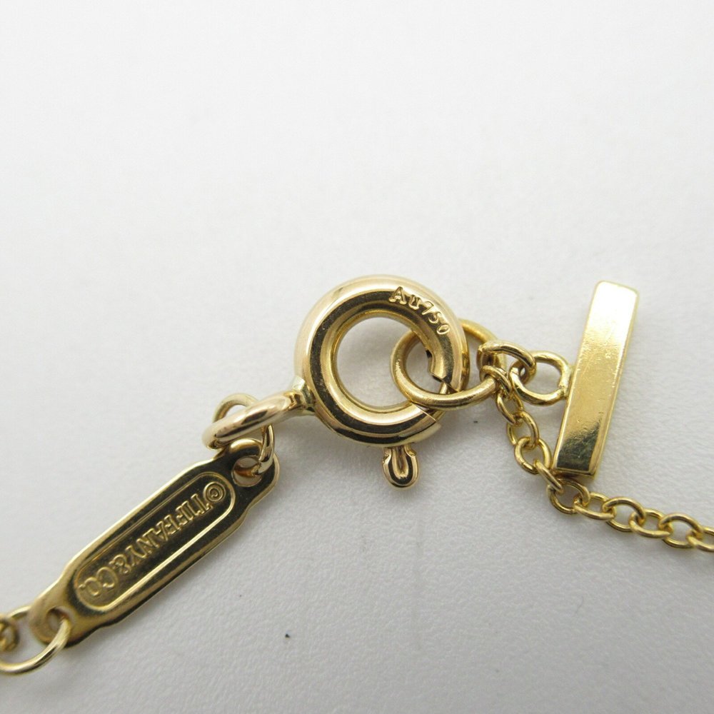 TIFFANY & CO. T Smile Necklace Small K18 Yellow Gold Gold - Picture 5 of 7